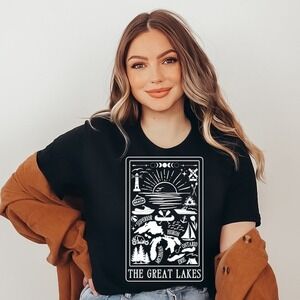 Unisex Great Lakes Midwest Michigan Summer Tee Shirt